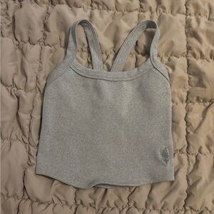 FP Movement by Free People Gray Crop Top xs